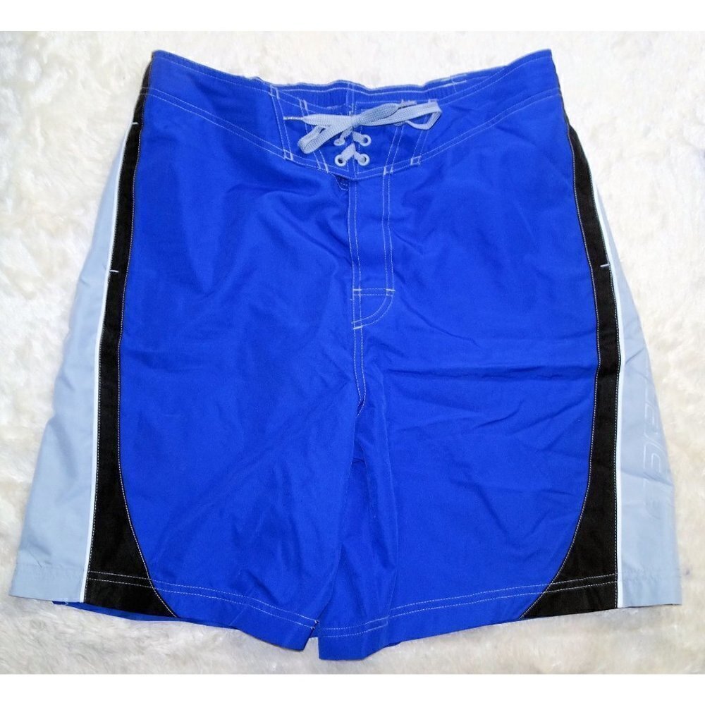 Speedo Navy Blue Board Shorts Swim Surf Size Large
